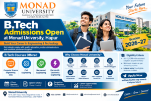 Monad University Admissions Process